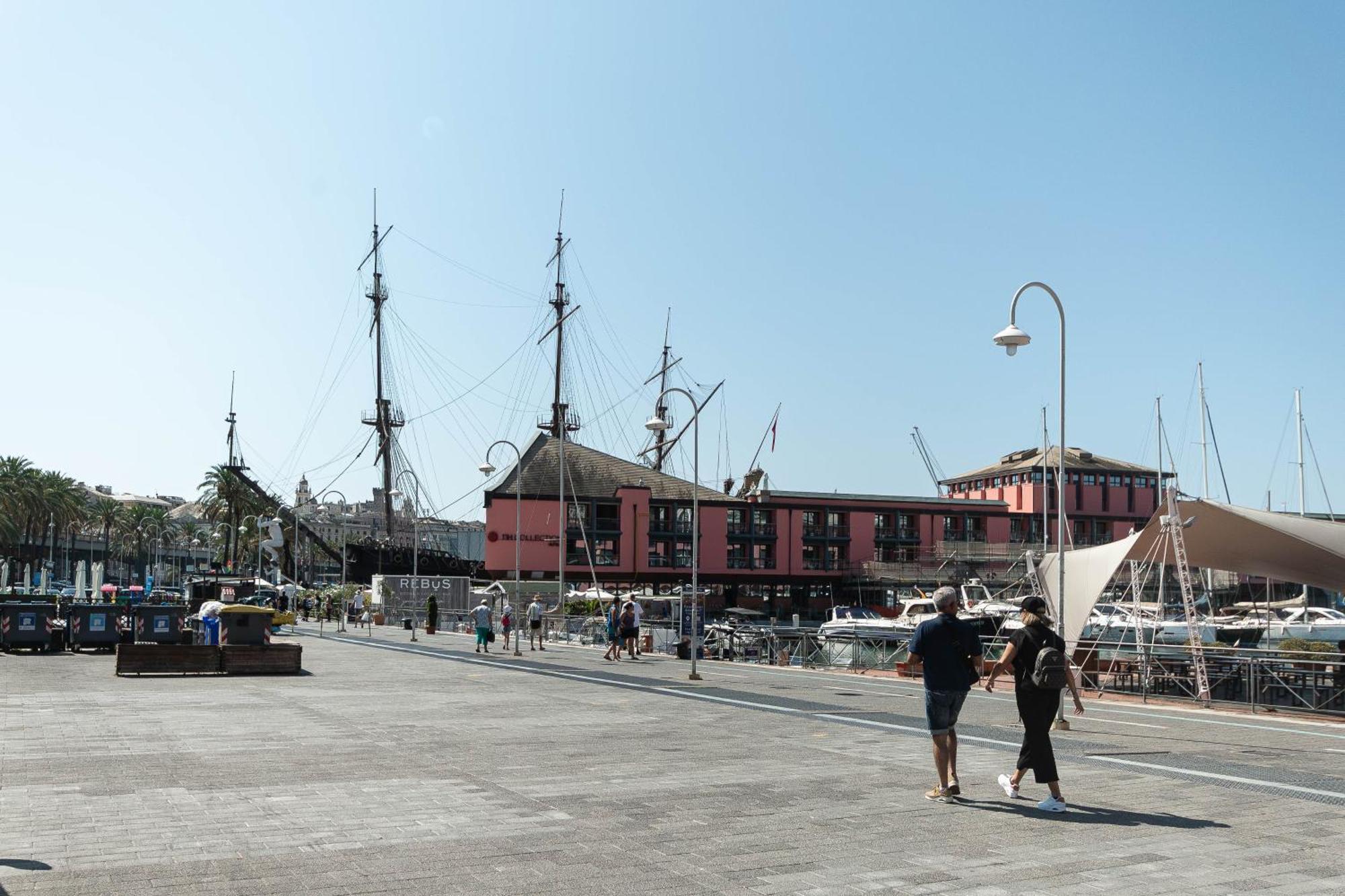 제노바 La Mansarda Del Principe, Vicoli, Acquario E Lanterna 아파트 외부 사진